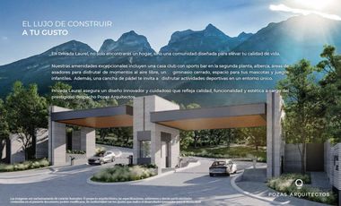 Venta de terrenos  residenciales en cumbres magnolia privada laurel
