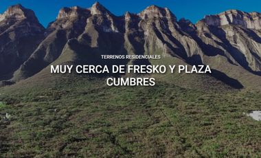 Venta de terrenos  residenciales en cumbres magnolia privada laurel