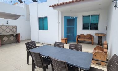 En Alquiler Casa Full Amoblada en Ciudad Punta Carnero, Salinas