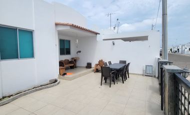 En Alquiler Casa Full Amoblada en Ciudad Punta Carnero, Salinas