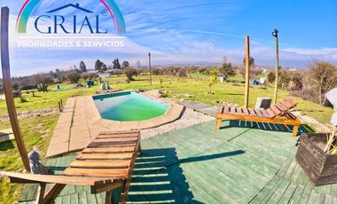 Se vende Espectacular Parcela de 5.200 Mts con casa en la Comuna 