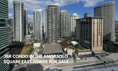 3BR Condominium for Sale in Amorsolo Square East Tower, Rockwell