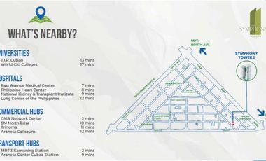 SYMPHONY TOWER 2 - STUDIO 20.10SQM - FOR SALE Php 3.2M