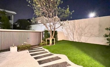 ♥️ขาย มัณฑนา บางนา กม. 15 บ้านสวยสไตล์โมเดิร์น จัดสวนหินสวย
