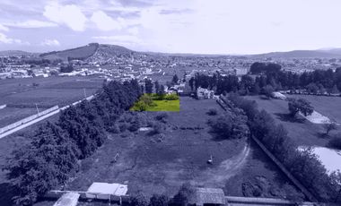 Terreno en Venta en Zinacantepec a 10 min del tren interurbano y 15 min del centro de Toluca.