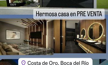 SE VENDE HERMOSA RESIDENCIA EN COSTA DE ORO