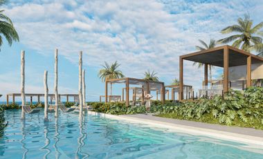 Hermoso departamento BEACHFRONT de 1REC en Puerto Morelos
