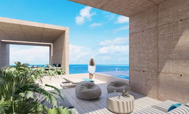 Hermoso departamento BEACHFRONT de 1REC en Puerto Morelos