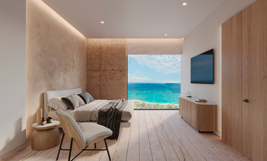 Hermoso departamento BEACHFRONT de 1REC en Puerto Morelos