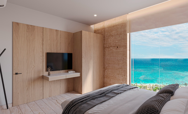 Hermoso departamento BEACHFRONT de 1REC en Puerto Morelos