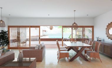 Hermoso departamento de 2REC frente al mar en Mahahual