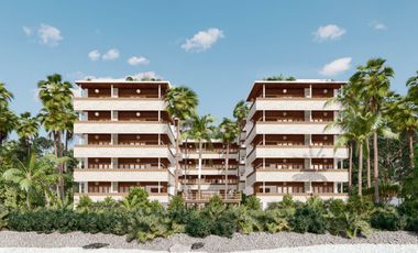 Hermoso departamento de 2REC frente al mar en Mahahual