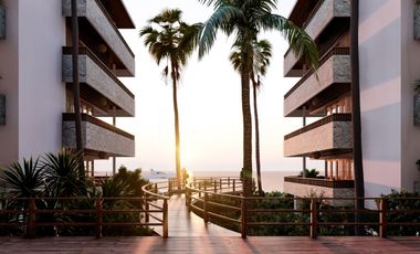 Hermoso departamento de 2REC frente al mar en Mahahual
