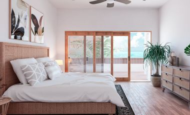Hermoso departamento de 2REC frente al mar en Mahahual
