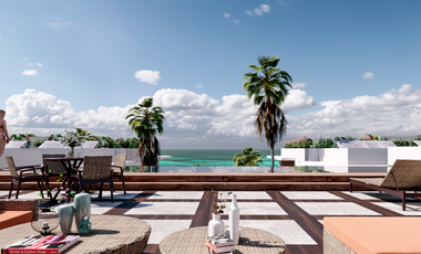 Hermoso departamento de 2REC frente al mar en Mahahual