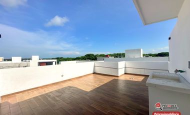 VENTA | CASA CON ROOF GARDEN FRACCIONAMIENTO LOMAS DEL DORADO BOCA DEL RIO
