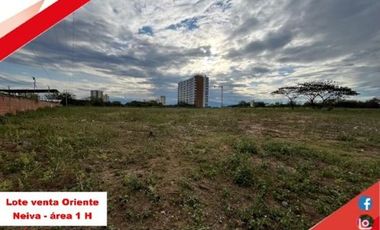 SE VENDE ESPECTACULAR LOTE - ORIENTE - NEIVA(HUILA,COL)
