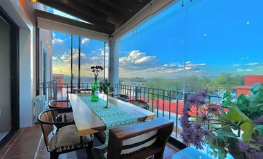 Penthouse con Jacuzzi, amueblado y equipado, venta, La Lejona, San Miguel de Allende.