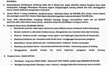 Kost Dekat AEON Mall Tanjung Barat, Stasiun Tanjung Barat, RSUD Pasar Minggu