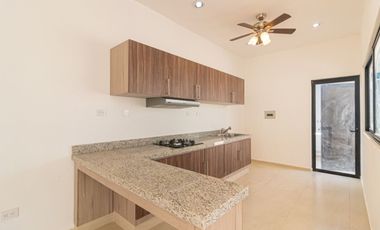 Casa en venta de 1 piso y 2 recámaras en Chichí Suárez Mérida - Preventa 12 meses