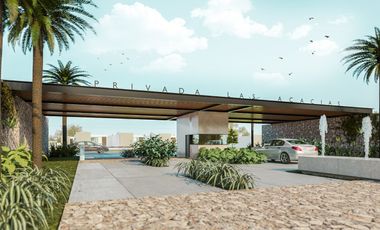 Casa en venta de 1 piso y 2 recámaras en Chichí Suárez Mérida - Preventa 12 meses