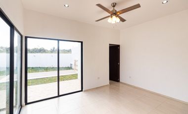 Casa en venta de 1 piso y 2 recámaras en Chichí Suárez Mérida - Preventa 12 meses