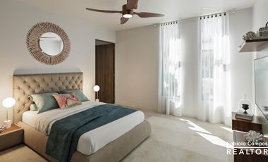 Casa en venta de 1 piso y 3 recámaras a 300 del mar en Chelem Yucatán - Preventa diciembre 2026