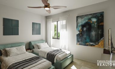 Casa en venta de 1 piso y 3 recámaras a 300 del mar en Chelem Yucatán - Preventa diciembre 2026