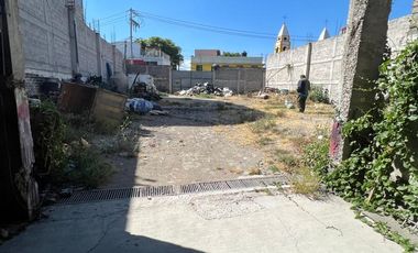 RENTA TERRENO A 5 MIN CENTRAL DE ABASTO, EJE 6, ERMITA IZTAPALAPA