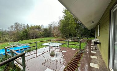 OPORTUNIDAD Se vende casa con parcela en sector  cayumapu, 25km de Valdivia ( salida norte por la vaquita)