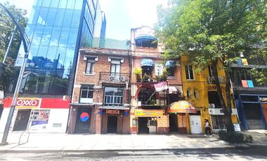 VENTA  EDIFICIO  FLORENCIA 43, COLONIA JUÁREZ, CDMX.