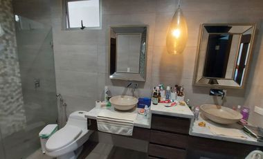 Samborondon, Se renta hermoso departamento 3 dormitorios amoblado con vista al rio