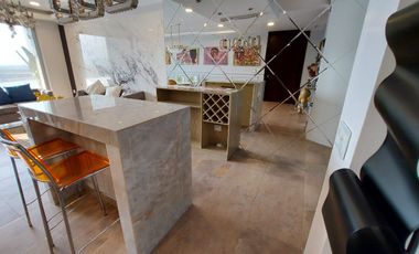 Samborondon, Renta de Hermoso Pent - House de 3 Dorm Amoblada en Edificio Moderno