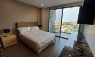 Samborondon, Renta de Hermoso Pent - House de 3 Dorm Amoblada en Edificio Moderno