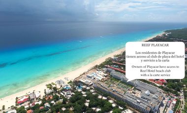 Penthouse con alberca, wellness Spa, venta en Playacar, Playa del Carmen.