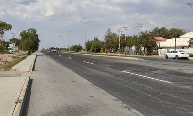 terreno en venta sobre la mexico pachuca libre, entrada a tizayuca con escrituras y servicios