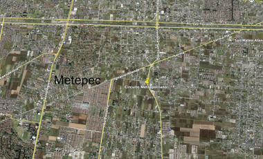 Excelente Terreno de 6,236 m2 en Venta Metepec CRU.333. H/H.60.V.A