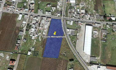 Excelente Terreno de 6,236 m2 en Venta Metepec CRU.333. H/H.60.V.A
