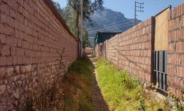 TERRENO EN VENTA LA CANTUTA URUBAMBA