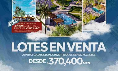 LOTES RESIDENCIALES EN VENTA EN MAZATLAN SINALOA VALTERRA RESIDENCIAL