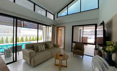 New Modern-Style Villa with 3 Bedrooms for Rent in Ao Nang, Krabi