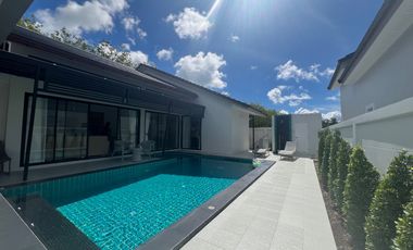 New Modern-Style Villa with 3 Bedrooms for Rent in Ao Nang, Krabi