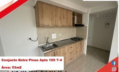 SE ARRIENDA APARTAMENTO 1 PISO - CC ENTRE PINOS - ORIENTE NEIVA (H)