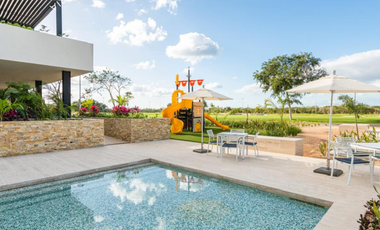 Venta de Terrenos en Mérida en Residencial con Club de Golf