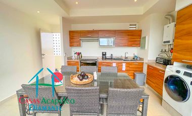 Depa en venta con terraza, jacuzzi privado y vista a las áreas comunes