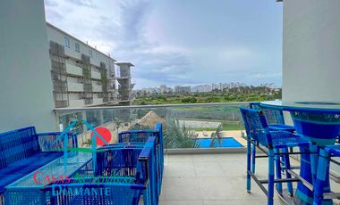 Depa en venta con terraza, jacuzzi privado y vista a las áreas comunes