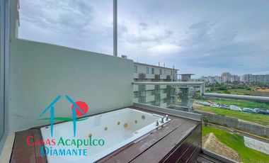 Depa en venta con terraza, jacuzzi privado y vista a las áreas comunes
