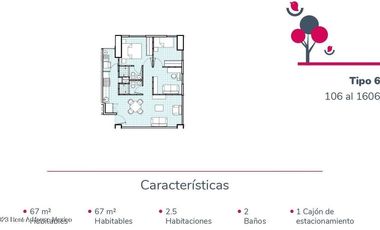 Departamento en Venta en Santo Tomas, Azcapotzalco