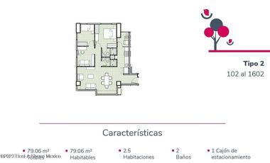Departamento en Venta en Santo Tomas, Azcapotzalco
