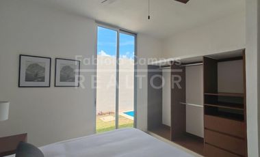 Casa en venta de 2 pisos y 3 recámaras en Cholul Mérida Yucatán - Entrega inmediata